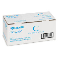 Kyocera Toner TK-5240C Cyan bis zu 3.000 Seiten gem. ISO/IEC 19798