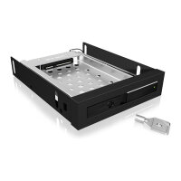 Wechselrahmen. 1xSATA 2.5" zu 1xSATA Host. trägerlos. für 3.5" Schacht ICY BOX