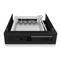 Wechselrahmen. 1xSATA 2.5" zu 1xSATA Host. trägerlos. für 3.5" Schacht ICY BOX