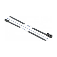 Delock Kabelbinder mit Befestigungsöse L 400 x B 7,6...