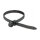 Delock Kabelbinder mit Befestigungsöse L 400 x B 7,6 mm schwarz 10 Stück