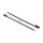 Delock Kabelbinder mit Befestigungsöse L 300 x B 7,6 mm schwarz 10 Stück