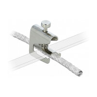 Delock Schirmklemme für Sammelschiene - Kabeldurchmesser 10 - 17 mm