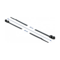 Delock Kabelbinder mit Befestigungsöse L 200 x B 4,8...