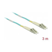Delock Kabel Lichtwellenleiter LC zu LC Multimode OM3 3 m