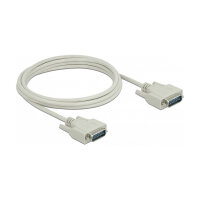 Delock Serielles Kabel D-Sub15 Stecker zu Stecker 3 m