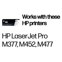 HP Toner 410X CF410X Schwarz Hohe Kapazität