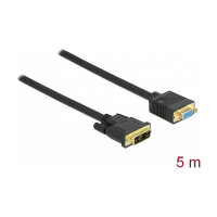 Delock Kabel DVI 12+5 Stecker zu VGA Buchse 5 m