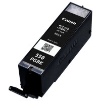 Canon Tinte PGI-550PGBK 6496B001 Pigment-Schwarz bis zu...
