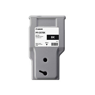 Canon Tinte PFI-207BK 8789B001 Schwarz 300ml