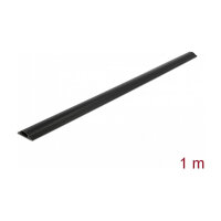 Delock Kabelkanal selbstklebend 30 x 8 mm - Länge 1 m schwarz