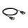 RS-232 Kabel Seriell D-Sub9 2 m St/St mit schmalem Steckergehäuse Delock