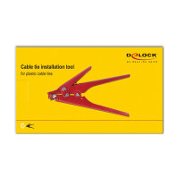 Delock Kabelbinderzange für Kunststoffkabelbinder