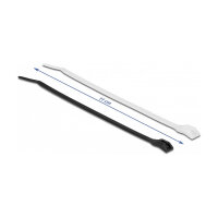Delock Kabelbinder mit flachem Kopf L 110 x B 2,5 mm 100 Stück