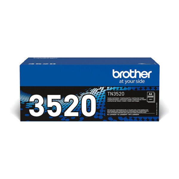 Brother Toner TN-3520 Schwarz bis zu 20.000 Seiten nach ISO 19752