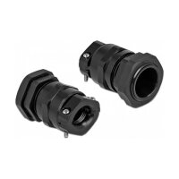 Delock Kabelverschraubung PG21 mit Zugentlastung und...