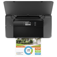 T HP Officejet 200 Mobile Tintenstrahldrucker A4/USB/WLAN