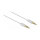 Delock Klinkenkabel 3,5 mm 4 Pin Stecker zu Stecker Ultra Slim 0,5 m weiß