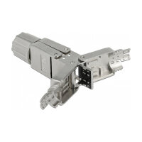 Delock Verbinder für Netzwerkkabel Cat.6 STP werkzeugfrei