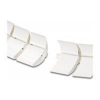 Delock Kabelkanal für Schreibtisch 740 x 75 mm höhenverstellbar weiß