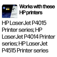 HP 64A original LaserJet Toner cartridge CC364A black standard capacity 10.000 pages 1-pack Smart Printing Technology