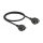 Delock Netzwerk Verlängerungskabel S/FTP RJ45 Buchse zu RJ45 Buchse Cat.6A 50 cm schwarz