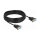 Delock RS-232 Kabel Seriell D-Sub 9 Buchse zu Buchse Nullmodem mit schmalem Steckergehäuse - Full Handshaking - 10 m