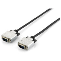 Equip VGA Kabel HD15 St/St 15.00m 1024x 768/60Hz sw/si