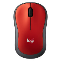 Logitech M185 Wireless red