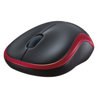Logitech M185 Wireless red