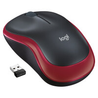 Logitech M185 Wireless red