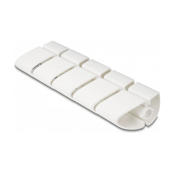 Delock Befestigungselement für Kabelkanal 75 x 45 mm 5 Stück weiß