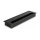 Delock Kabeldurchführung für Tischeinbau mit Bürste 280 x 80 x 28 mm schwarz