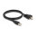 Delock Kabel USB 2.0 Typ-A Stecker zu Typ-B Stecker mit Schrauben 1 m