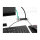 Delock Kabeldurchführung mit Bürste und 2 x RJ45 Keystone Modul Cat.6 Aluminium