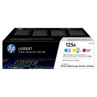 HP 125A original Toner cartridge CF373AM cyan magenta...
