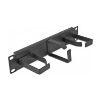 Delock 10? Kabelmanagement Rangierpanel mit 3 Metall...