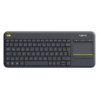 Logitech K400 Plus Wireless Touch Black QWERTZ DE