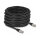 Delock RJ45 Netzwerkkabel Cat.6A S/FTP PE Outdoor 20 m schwarz