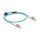 Delock LWL Kabel mit Metallarmierung LC Duplex zu LC Duplex Multimode OM3 1 m