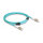 Delock LWL Kabel mit Metallarmierung LC Duplex zu LC Duplex Multimode OM3 3 m