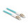 Delock LWL Kabel mit Metallarmierung LC Duplex zu LC Duplex Multimode OM3 3 m