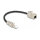 Delock Kabel RJ45 Stecker feldkonfektionierbar zu Keystone Modul RJ45 Buchse Cat.6A 25 cm
