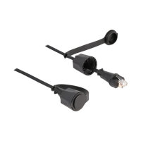 Delock Netzwerkkabel RJ45 Stecker zu RJ45 Stecker Cat.6...