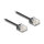 Delock RJ45 Netzwerkkabel Cat.6 UTP Ultra Slim 5 m schwarz mit kurzen Steckern