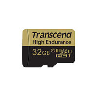 Card 32GB Transcend Hochbelastbar microHC/SD-Adapter...