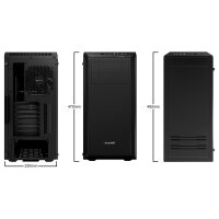Midi be quiet! PURE BASE 600 Black Window