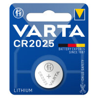 Batterie Knopfzelle CR2025 *Varta* 1-Pack