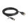 Delock M12 Kabel X-kodiert 8 Pin Buchse zu RJ45 Buchse zum Einbau Cat.6A S/FTP 5 m schwarz