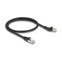 Delock RJ45 Netzwerkkabel Cat.6A S/FTP Stecker 45°...